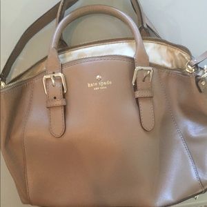 Tan Leather Kate Spade Bag